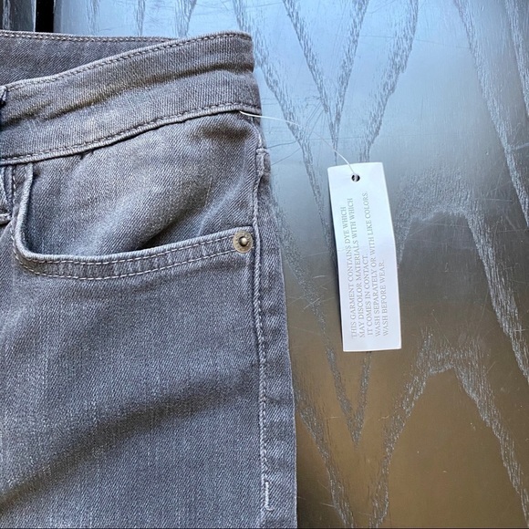 NEW Free People High Rise Cropped Raw Hem Jeans 28 - Picture 6 of 8